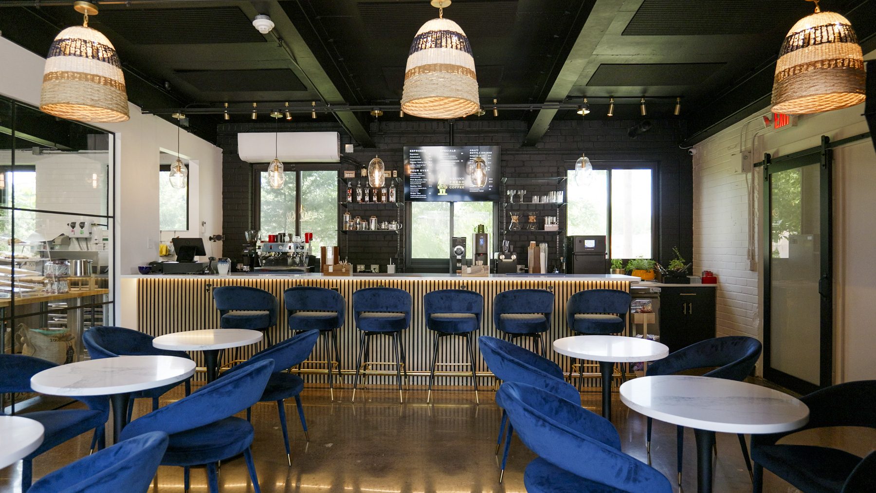 Inside Soldados Coffee